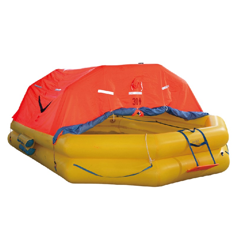Das humanisierte Design Highlights des aufblasbaren Rettungsfloßes: Marine Rescue sicherer und schlauer machen